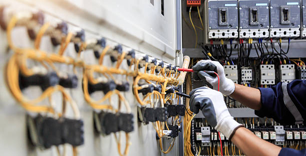 Professional Electrician technician working in Stratford, WI